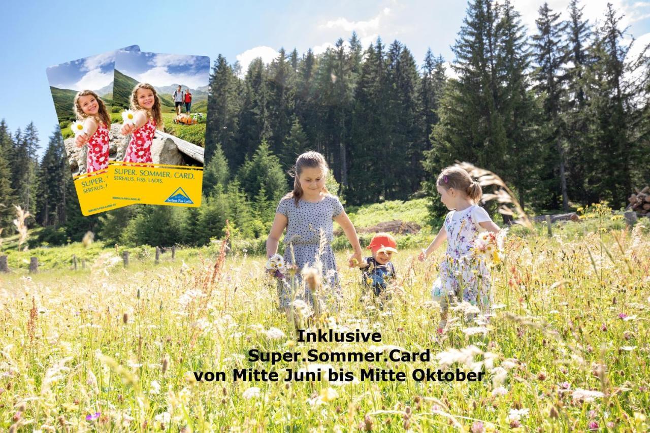 Alpenapart Ladis Ehemals Alpenapart Alexander Inklusive Sommer Bergbahnticket Dış mekan fotoğraf
